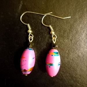 Vintage Murano Art Glass Earrings